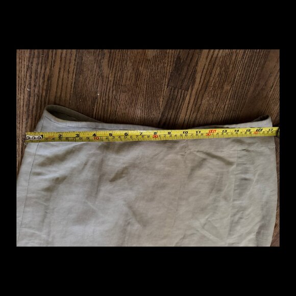 Armani Collezioni Linen Maxi Skirt - Picture 2 of 5